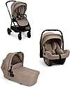 Nuna Trio Triv Next Stroller + Pipa Next i-Size Car Seat + Lytl Carrycot - Cedar -  Trio and Duo Strollers