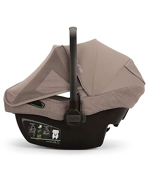 Nuna Trio Triv Next Stroller + Pipa Next i-Size Car Seat + Lytl Carrycot - Cedar -  Trio and Duo Strollers