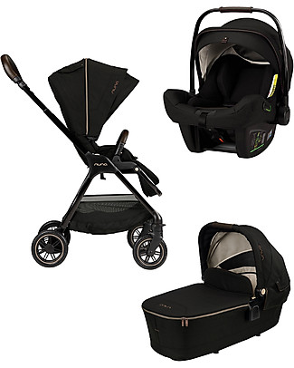 Nuna Trio Triv Revited with Carrycoat and Pipa Next Car Seat Trio and Duo Strollers