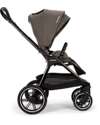 Nuna Triv Lx Stroller - Black Frame - Thunder - Ideal for Travel and City Use Pushchairs