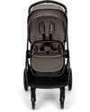 Nuna Triv Lx Stroller - Black Frame - Thunder - Ideal for Travel and City Use Pushchairs
