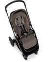 Nuna Triv Lx Stroller - Black Frame - Thunder - Ideal for Travel and City Use Pushchairs