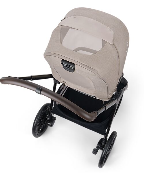 Nuna Triv LX Stroller - Chocolate Bar - Chateau - Ideal for Travel and the City Pushchairs