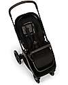 Nuna Triv Lx Stroller - Chocolate Frame - Caviar - Ideal for Travel and City Use Pushchairs