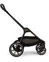 Nuna Triv Lx Stroller - Chocolate Frame - Caviar - Ideal for Travel and City Use Pushchairs