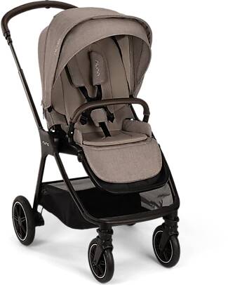 Nuna Triv Next Stroller - Cedar - Chocolate - Ideal for Traveling and the City Lights Strollers