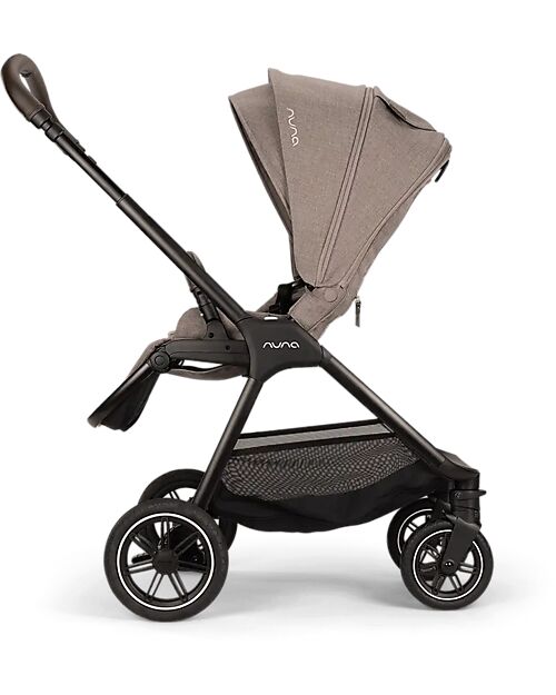 Nuna Triv Next Stroller - Cedar - Chocolate - Ideal for Traveling and the City Lights Strollers