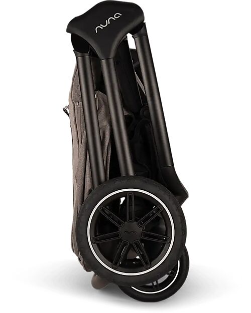 Nuna Triv Next Stroller - Cedar - Chocolate - Ideal for Traveling and the City Lights Strollers