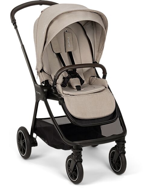 Nuna Triv Next Stroller - Chateau - Black Frame - Ideal for Travel and the City Pushchairs