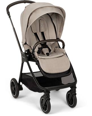 Nuna Triv Next Stroller - Chateau - Black Frame - Ideal for Travel and the City Pushchairs