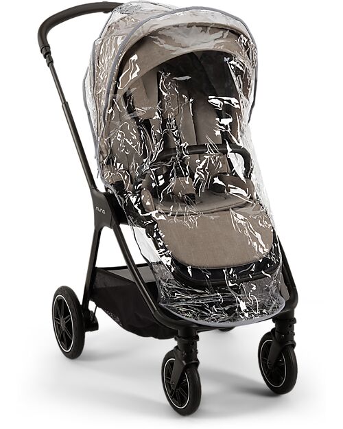 Nuna Triv Next Stroller - Chateau - Black Frame - Ideal for Travel and the City Pushchairs