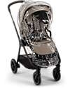 Nuna Triv Next Stroller - Chateau - Black Frame - Ideal for Travel and the City Pushchairs