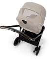 Nuna Triv Next Stroller - Chateau - Black Frame - Ideal for Travel and the City Pushchairs