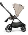 Nuna Triv Next Stroller - Chateau - Black Frame - Ideal for Travel and the City Pushchairs