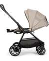 Nuna Triv Next Stroller - Chateau - Black Frame - Ideal for Travel and the City Pushchairs