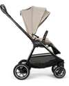 Nuna Triv Next Stroller - Chateau - Black Frame - Ideal for Travel and the City Pushchairs