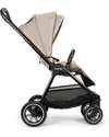 Nuna Triv Next Stroller - Chateau - Black Frame - Ideal for Travel and the City Pushchairs