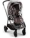 Nuna Triv Next Stroller - Chestnut - Black Frame - Ideal for Travel and the City Pushchairs