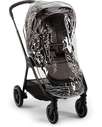 Nuna Triv Next Stroller - Chestnut - Black Frame - Ideal for Travel and the City Pushchairs
