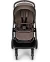 Nuna Triv Next Stroller - Chestnut - Black Frame - Ideal for Travel and the City Pushchairs