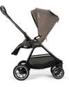 Nuna Triv Next Stroller - Chestnut - Black Frame - Ideal for Travel and the City Pushchairs