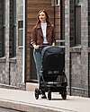 Nuna Triv Next Stroller - Cosmopolitan - Black Frame - Ideal for Traveling and the City Lights Strollers