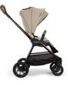Nuna Triv Next Stroller - Cosmopolitan - Black Frame - Ideal for Traveling and the City Lights Strollers