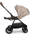 Nuna Triv Next Stroller - Cosmopolitan - Black Frame - Ideal for Traveling and the City Lights Strollers
