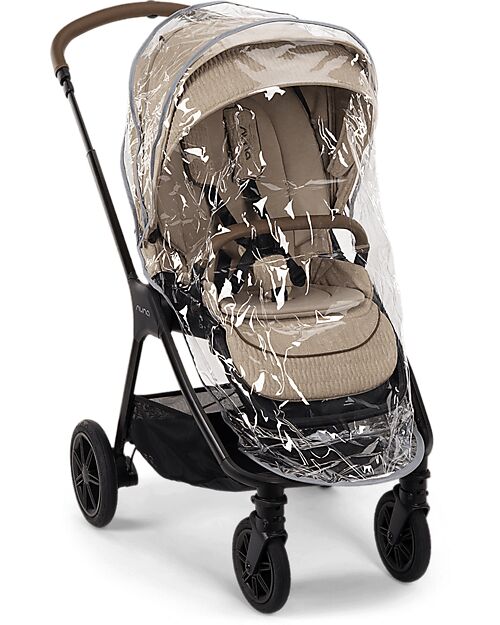 Nuna Triv Next Stroller - Cosmopolitan - Black Frame - Ideal for Traveling and the City Lights Strollers
