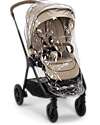 Nuna Triv Next Stroller - Cosmopolitan - Black Frame - Ideal for Traveling and the City Lights Strollers