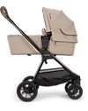 Nuna Triv Next Stroller - Cosmopolitan - Black Frame - Ideal for Traveling and the City Lights Strollers