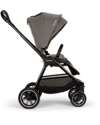 Nuna Triv Next Stroller - Granite - Black - Ideal for Traveling and the City Lights Strollers