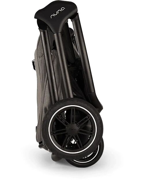 Nuna Triv Next Stroller - Granite - Black - Ideal for Traveling and the City Lights Strollers
