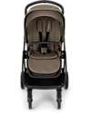 Nuna Triv Next Stroller - Pistachio - Black Frame - Ideal for Traveling and the City Lights Strollers
