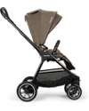 Nuna Triv Next Stroller - Pistachio - Black Frame - Ideal for Traveling and the City Lights Strollers