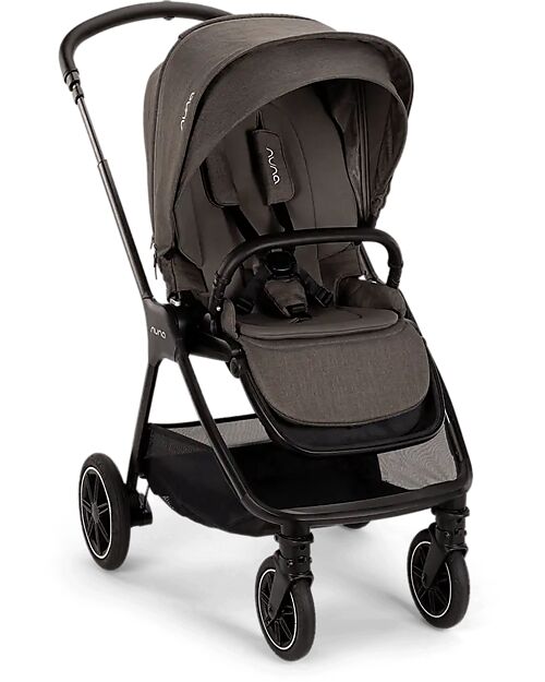 Nuna Triv Next Stroller - Thunder - Black Frame - Ideal for Traveling and the City Lights Strollers