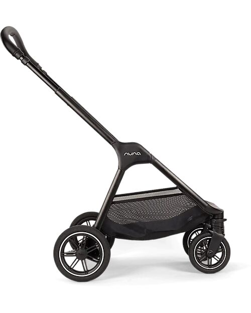 Nuna Triv Next Stroller - Thunder - Black Frame - Ideal for Traveling and the City Lights Strollers