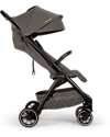 Nuna TRVL Compact Stroller - Granite - Black - Ideal for Traveling and the City Lights Strollers