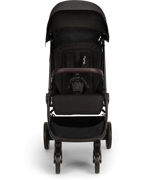 Nuna Ultralight Stroller TRVL lx - Caviar - Chocolate - Practicality and Style Lights Strollers