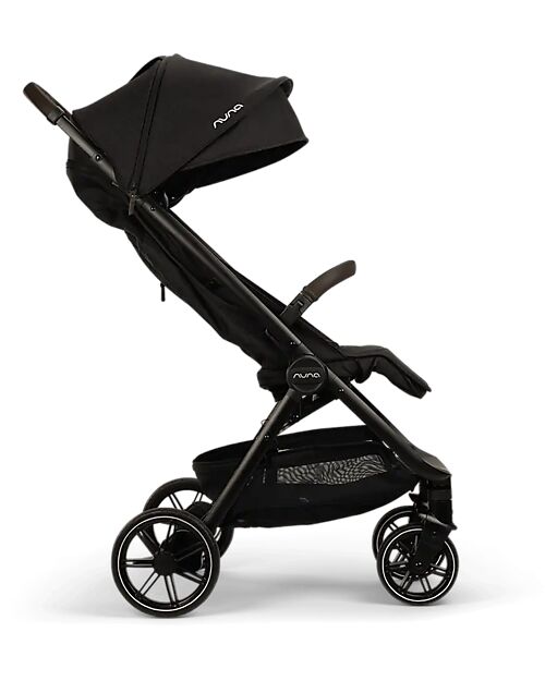 Nuna Ultralight Stroller TRVL lx - Caviar - Chocolate - Practicality and Style Lights Strollers