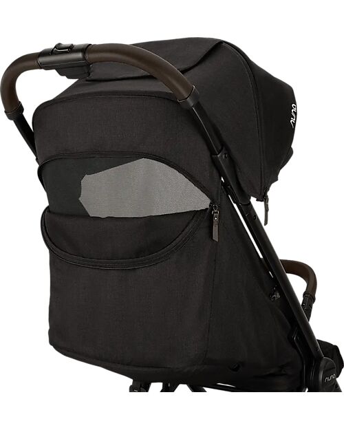 Nuna Ultralight Stroller TRVL lx - Caviar - Chocolate - Practicality and Style Lights Strollers