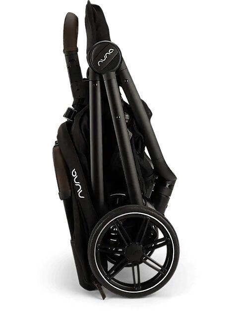 Nuna Ultralight Stroller TRVL lx - Caviar - Chocolate - Practicality and Style Lights Strollers