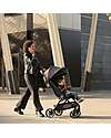 Nuna Ultralight Stroller TRVL lx - Caviar - Chocolate - Practicality and Style Lights Strollers