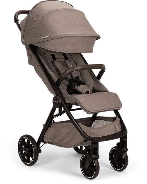 Nuna Ultralight Stroller TRVL lx - Cedar - Chocolate - Practicality and Style Lights Strollers