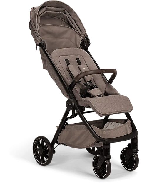 Nuna Ultralight Stroller TRVL lx - Cedar - Chocolate - Practicality and Style Lights Strollers