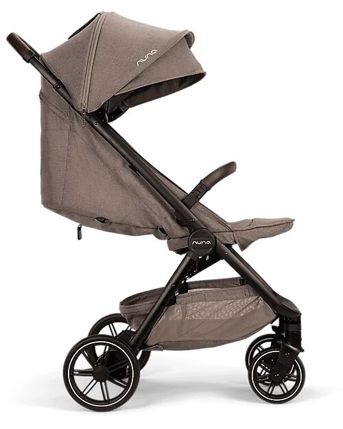Nuna Ultralight Stroller TRVL lx - Cedar - Chocolate - Practicality and Style Lights Strollers