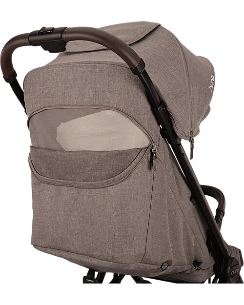Nuna Ultralight Stroller TRVL lx - Cedar - Chocolate - Practicality and Style Lights Strollers