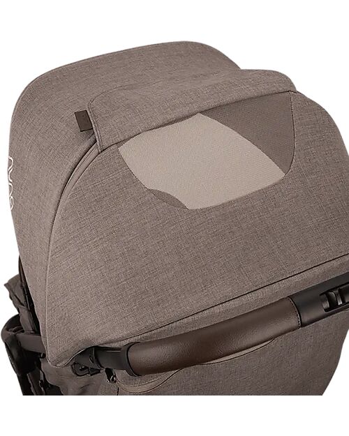 Nuna Ultralight Stroller TRVL lx - Cedar - Chocolate - Practicality and Style Lights Strollers