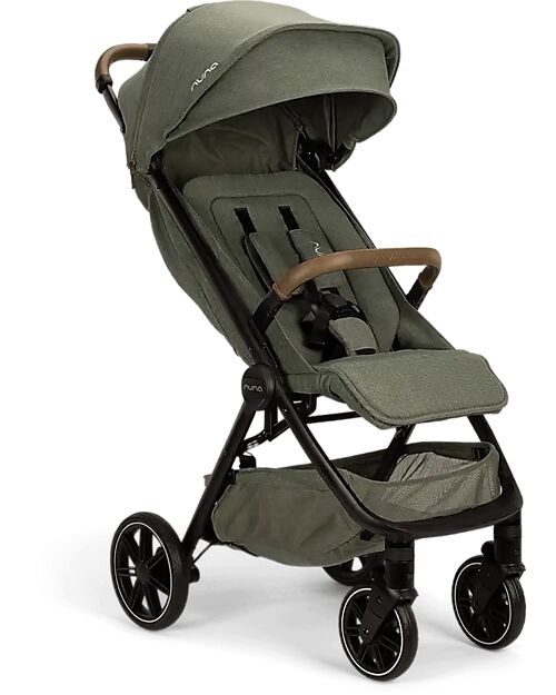 Nuna Ultralight Stroller TRVL lx - Pine - Coffee - Practicality and Style Lights Strollers