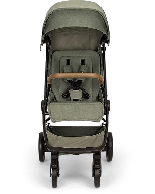 Nuna Ultralight Stroller TRVL lx - Pine - Coffee - Practicality and Style Lights Strollers